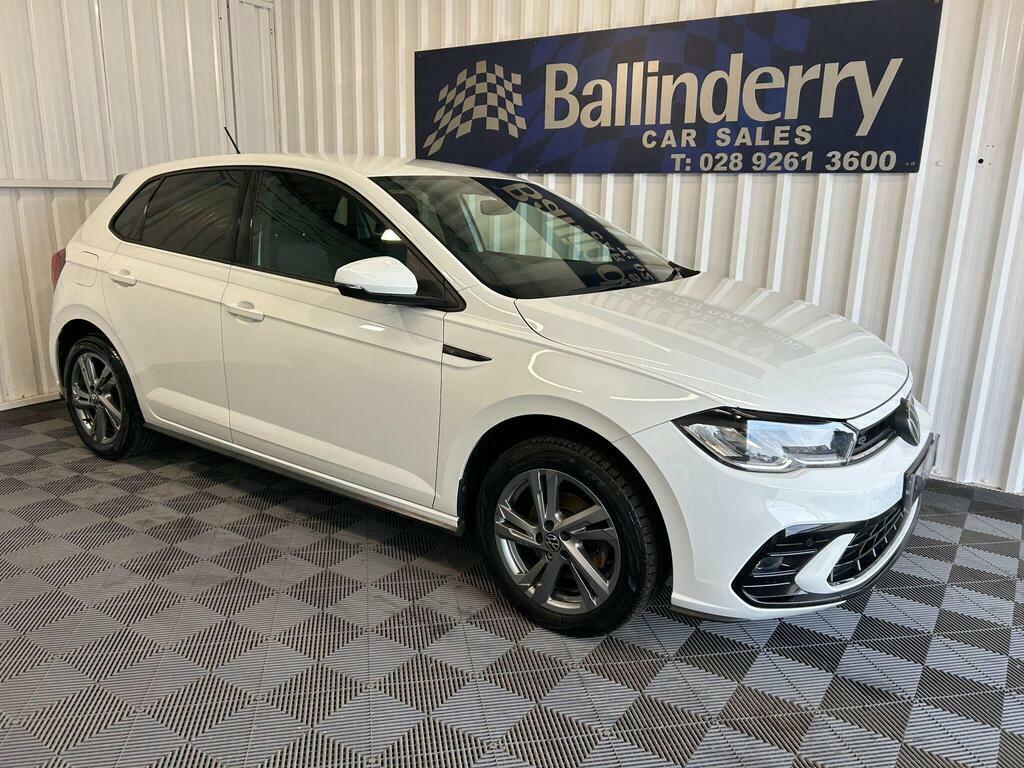 Volkswagen Polo 1.0 Tsi R-line Dsg Euro 6 S S White