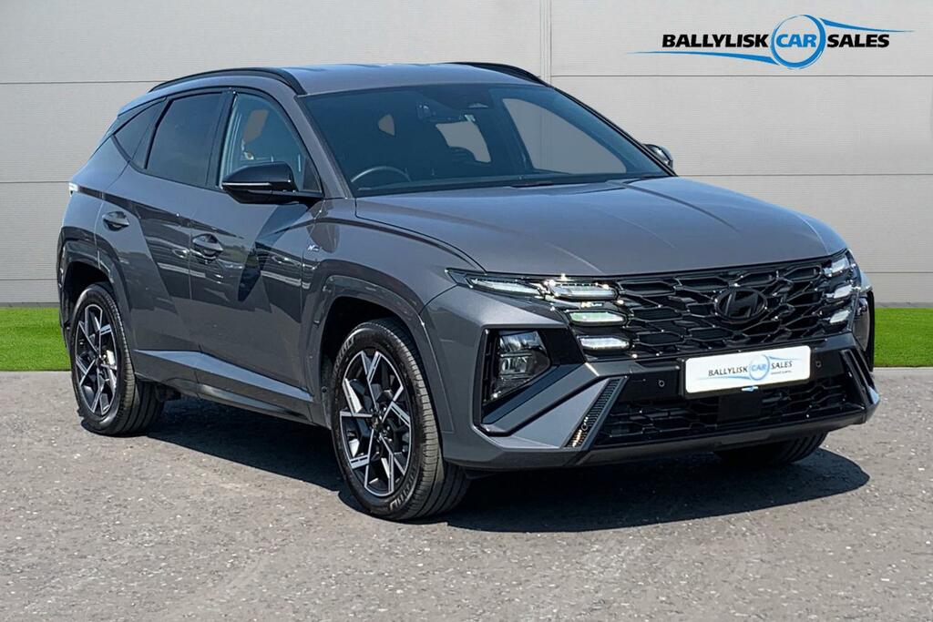 Hyundai Tucson 1.6T N Line 239Ps Fhev In Ecotronic Grey With Grey