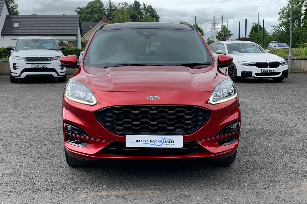 Ford Kuga 2.5H Duratec Fhev 190Ps St-line X Edition In Lucid EA23ZPG Red #4