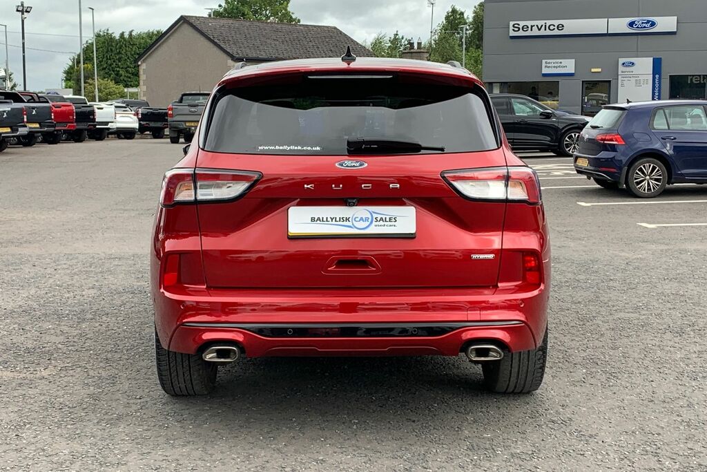Ford Kuga 2.5H Duratec Fhev 190Ps St-line X Edition In Lucid EA23ZPG Red #5