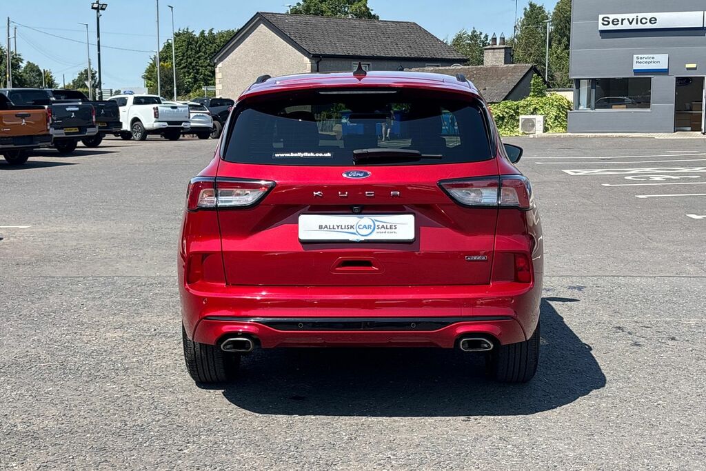 Ford Kuga 2.5 Ecoboost Duratec 14.4Kwh St-line Plug-i NU23UGE Red #5