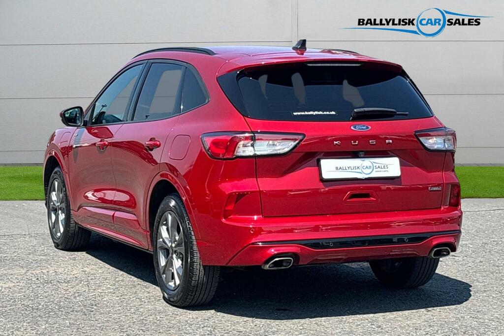 Ford Kuga 2.5 Ecoboost Duratec 14.4Kwh St-line Plug-i NU23UGE Red #2