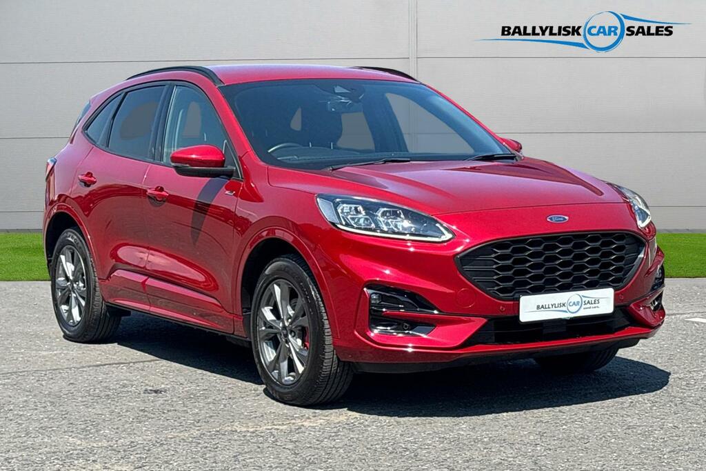 Ford Kuga 2.5 Ecoboost Duratec 14.4Kwh St-line Plug-i Red