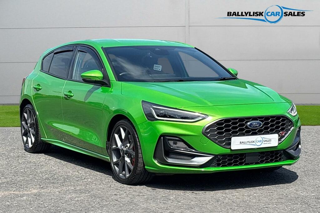 Ford Focus 2.3T Ecoboost 280Ps St In Mean Green With 34K Pe Green