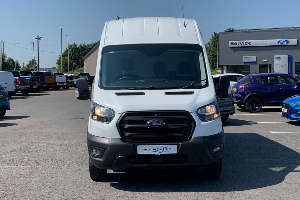 Ford Transit Custom 2.0 350 130Ps Leader Panel Rwd L4 H3 In White With LD23PBA White #4