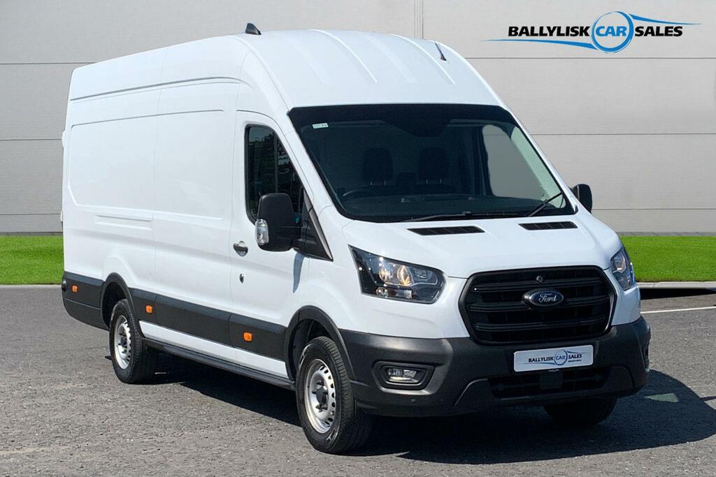 Ford Transit Custom 2.0 350 130Ps Leader Panel Rwd L4 H3 In White With White