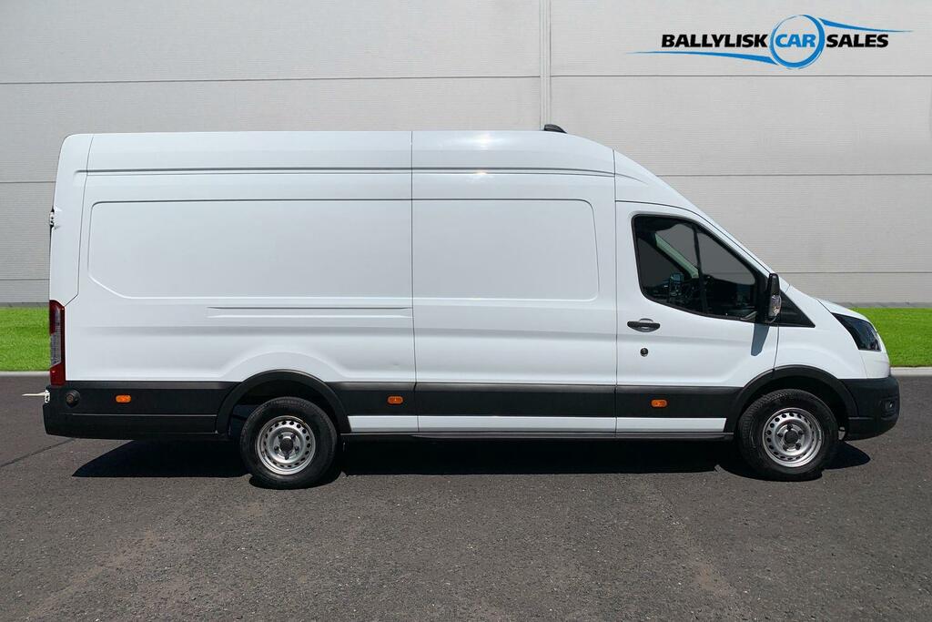 Ford Transit Custom 2.0 350 130Ps Leader Panel Rwd L4 H3 In White With LD23PBA White #3