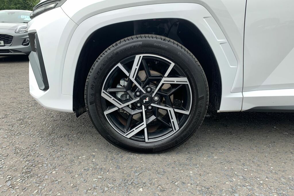 Hyundai Tucson 1.6T N Line Hybrid 239 Ps In White W White #6