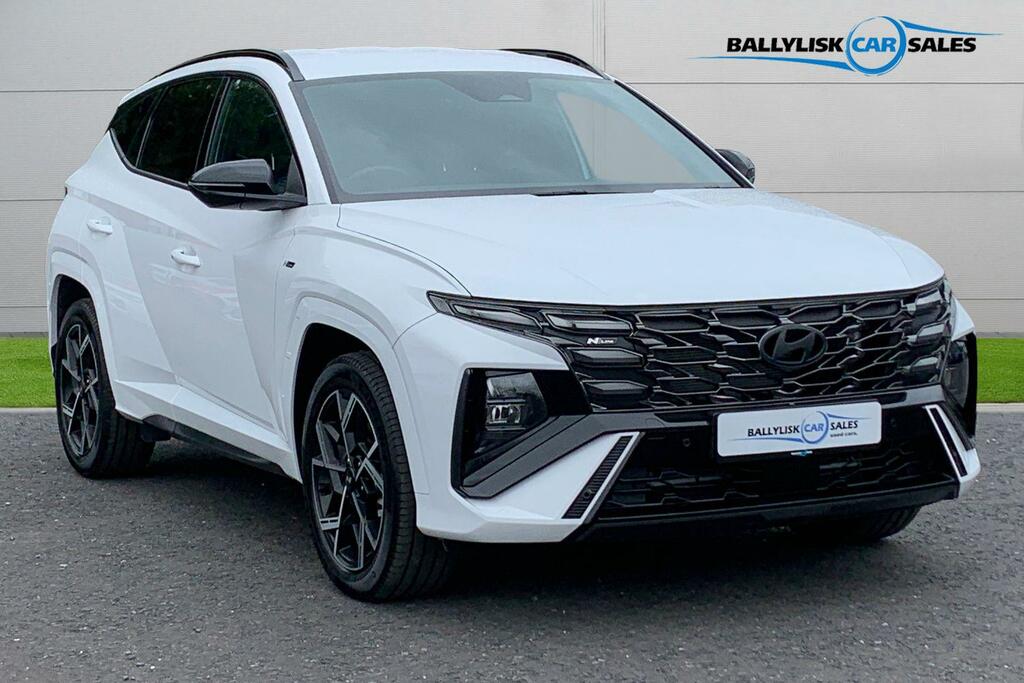Hyundai Tucson 1.6T N Line Hybrid 239 Ps In White W White