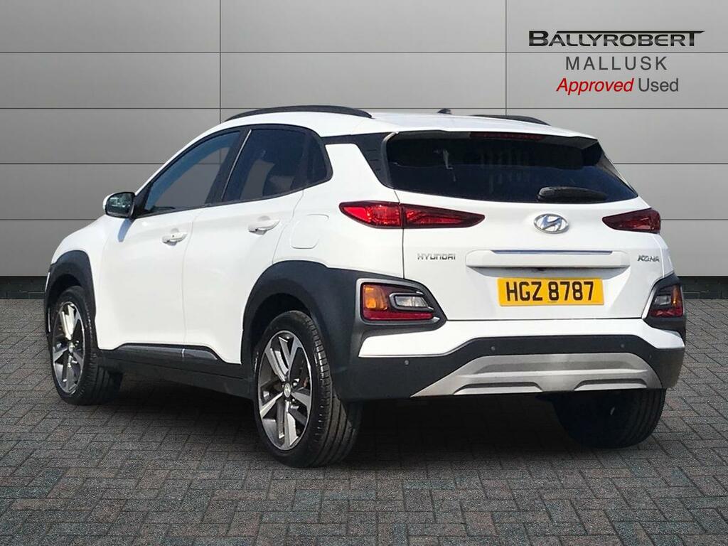 Hyundai Kona 1.0T Gdi Blue Drive Premium White #2