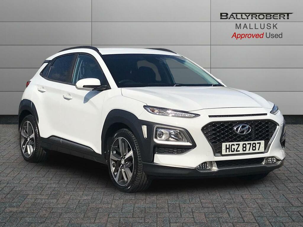 Hyundai Kona 1.0T Gdi Blue Drive Premium White