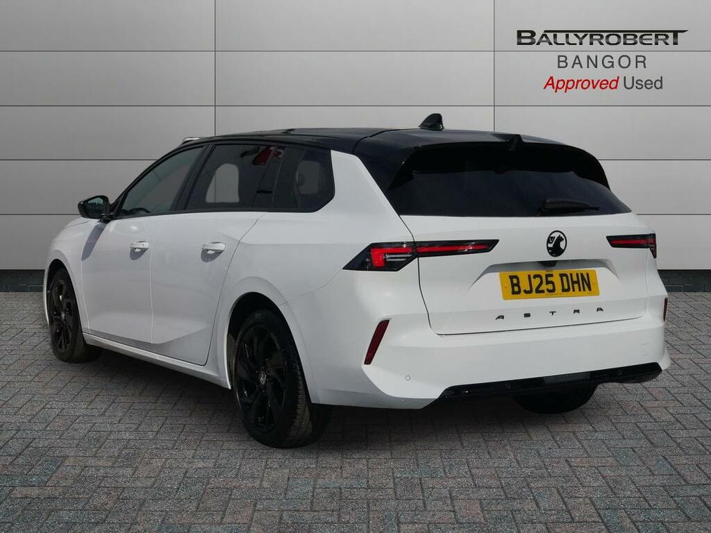 Vauxhall Astra 1.2 Turbo 130 Gs BJ25DHN White #2