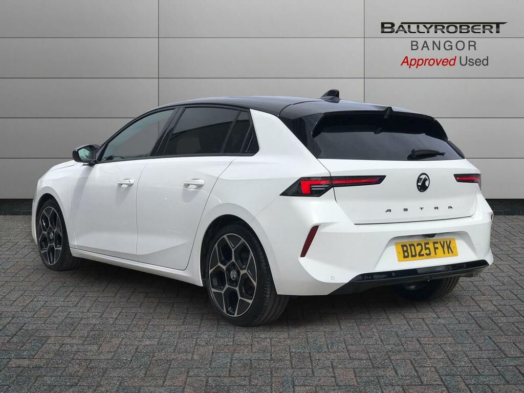 Vauxhall Astra 1.2 Turbo 130 Ultimate BD25FYK White #2