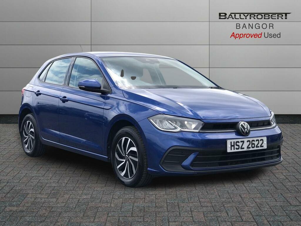 Volkswagen Polo 1.0 Tsi Life HSZ2622 Blue