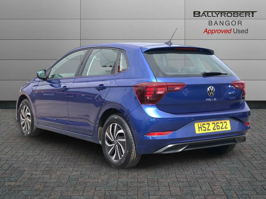 Volkswagen Polo 1.0 Tsi Life HSZ2622 Blue #2