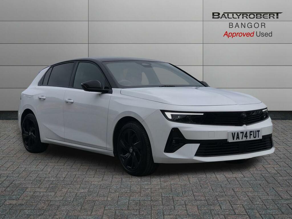 Vauxhall Astra 1.2 Turbo 130 Gs VA74FUT White