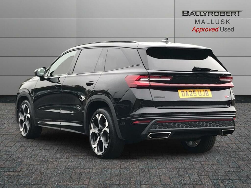 Skoda Kodiaq 2.0 Tsi Vrs 4X4 Dsg 7 Seat Black #2