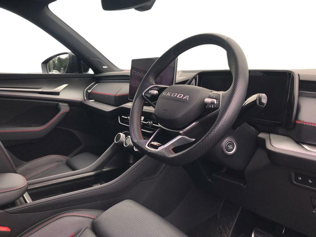 Skoda Kodiaq 2.0 Tsi Vrs 4X4 Dsg 7 Seat Black #3
