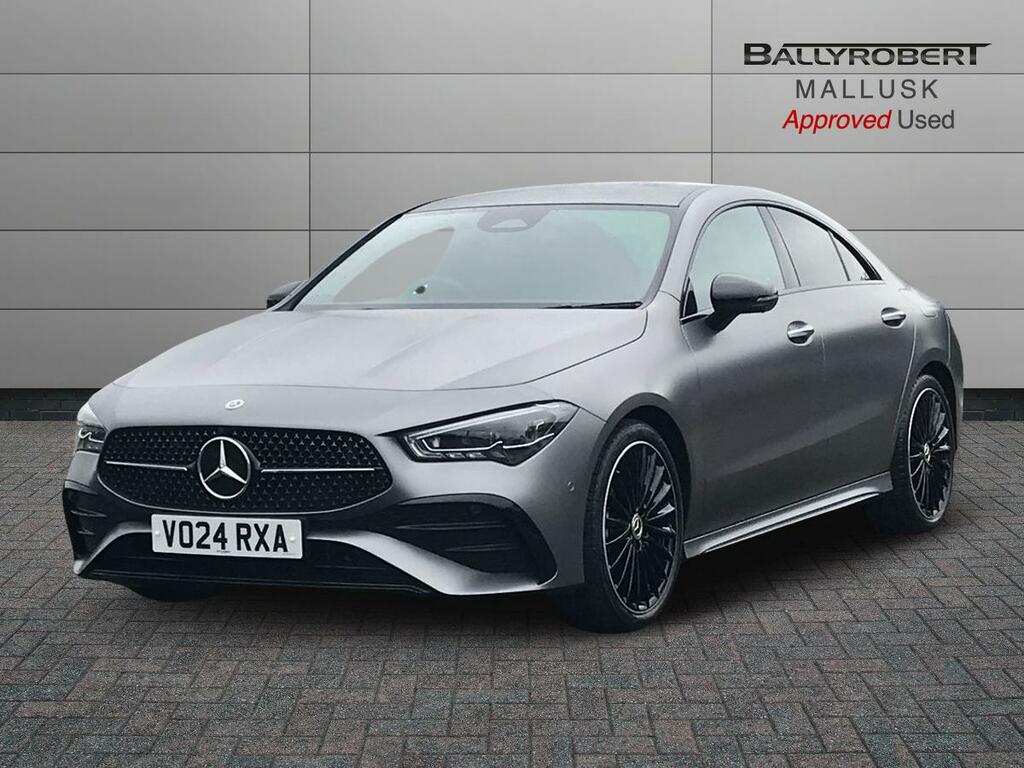 Mercedes-Benz CLA Class 1.3 Cla180h Mhev Amg Line Premium Coupe Petr White #14