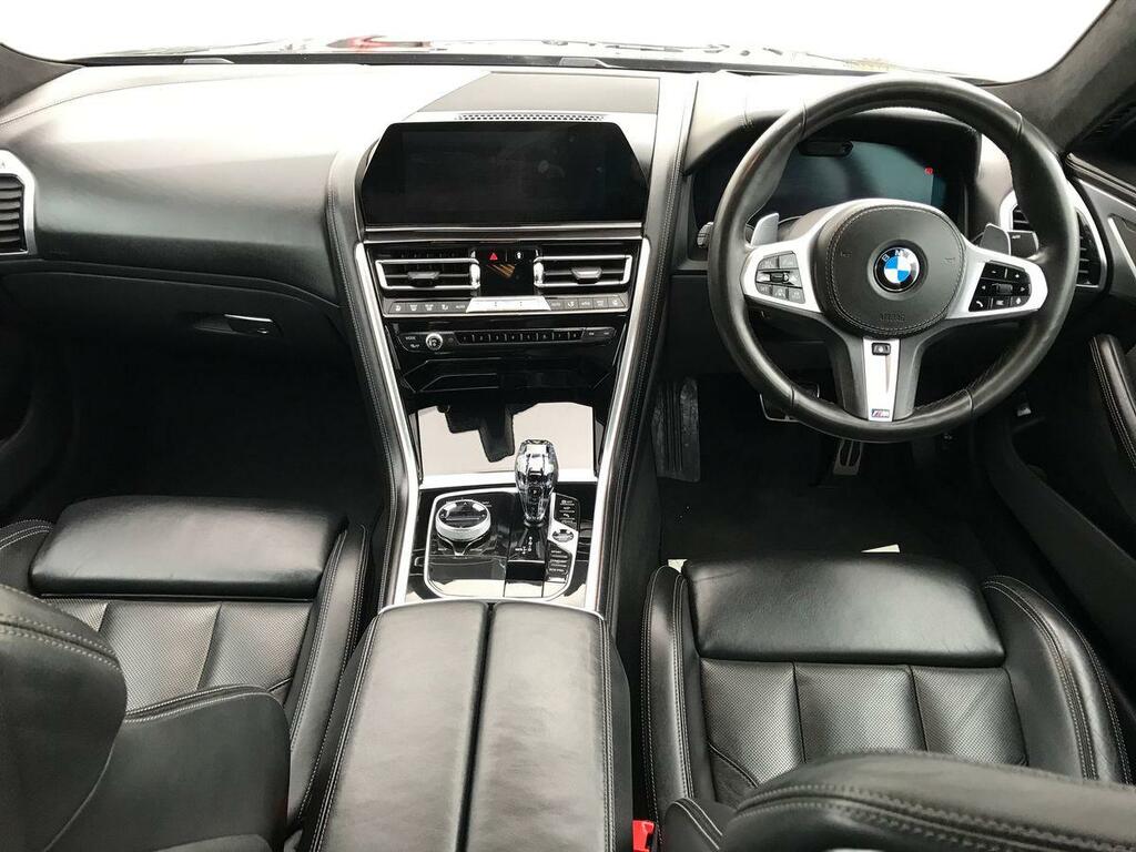 BMW 8 Series M850i Xdrive Black #4