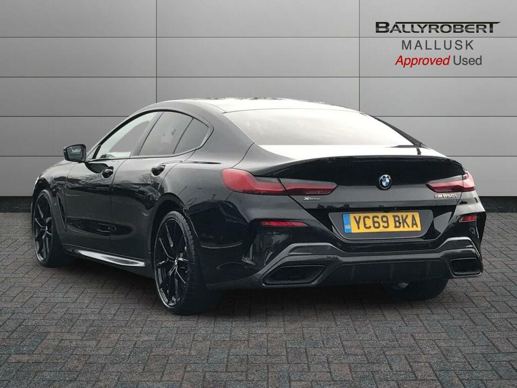 BMW 8 Series M850i Xdrive Black #2