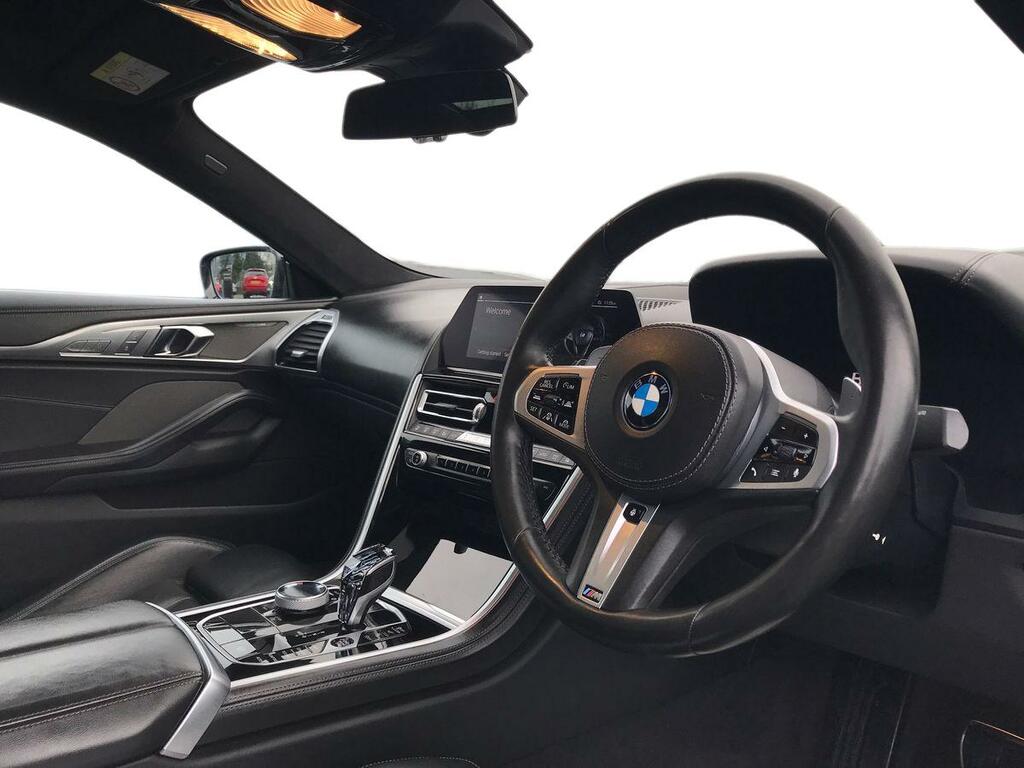 BMW 8 Series M850i Xdrive Black #3