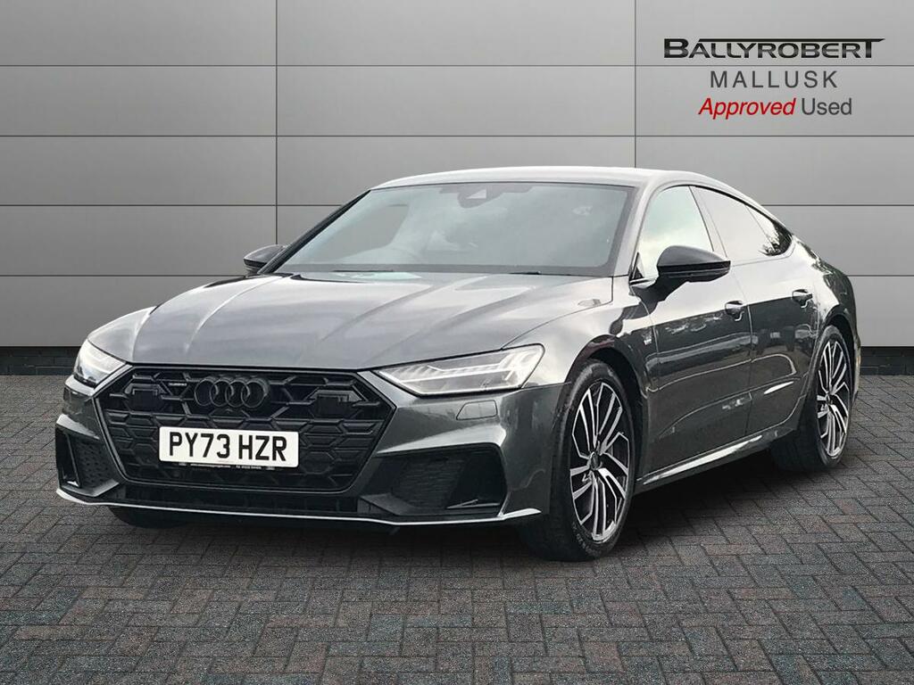 Audi A7 Black Edition Black #14