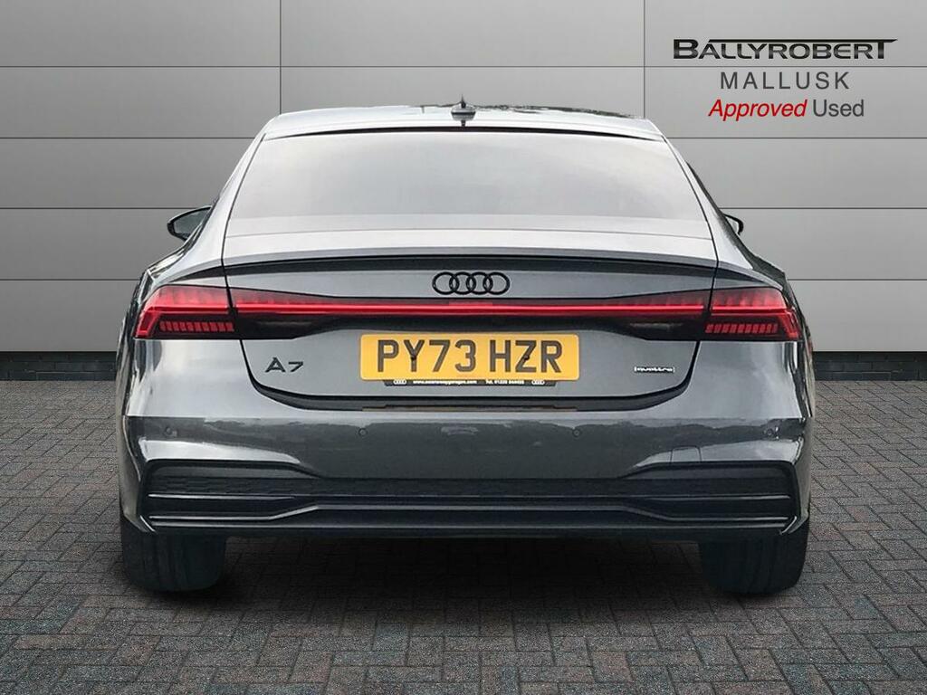 Audi A7 Black Edition Black #11