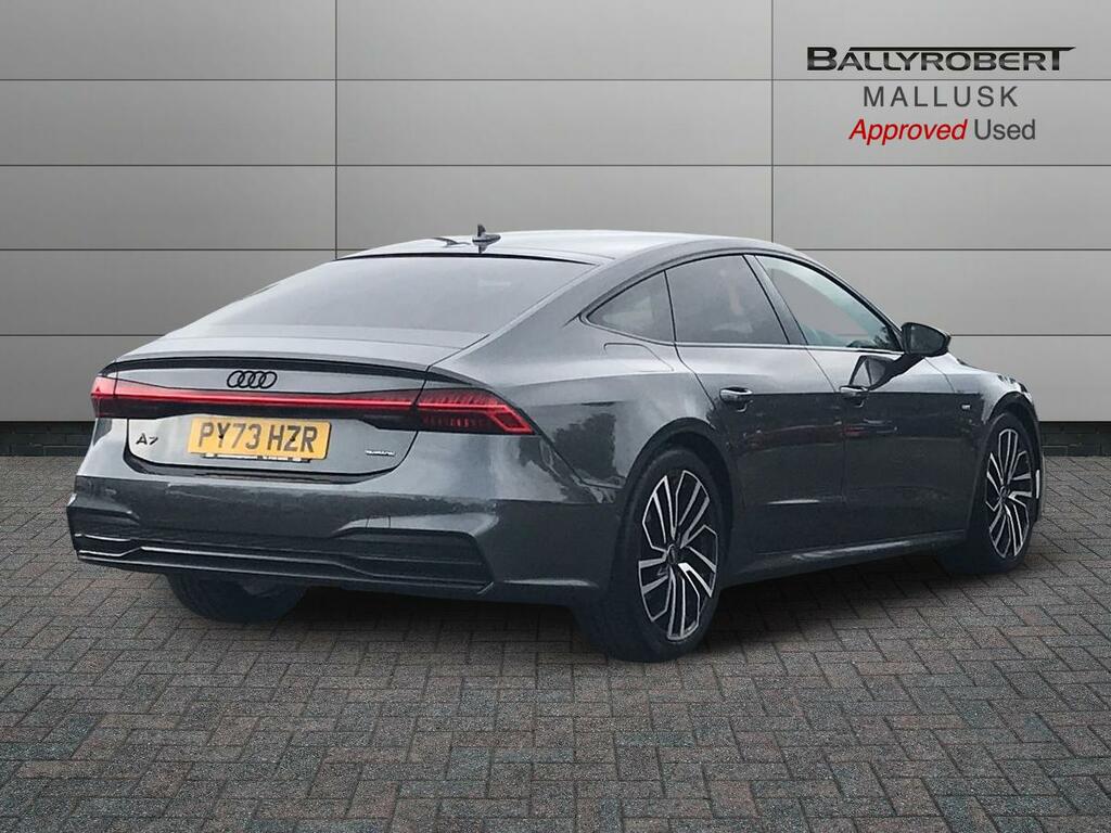 Audi A7 Black Edition Black #15
