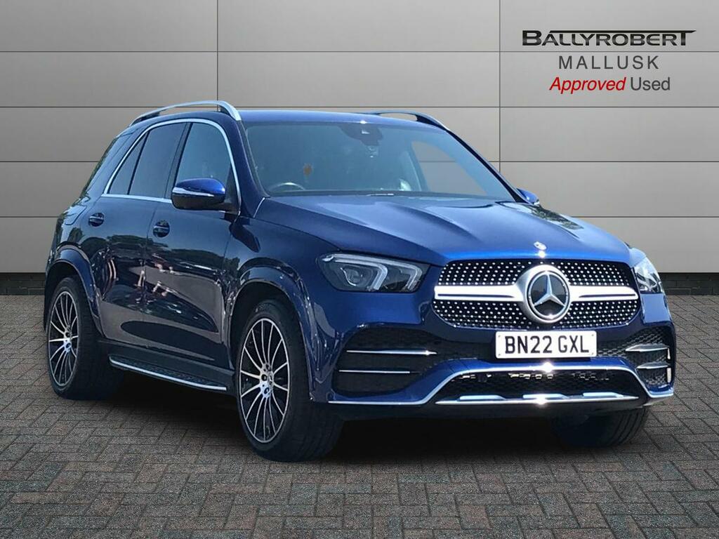 Mercedes-Benz GLE Class Gle 350De 4Matic Amg Line Premium 9G-tronic Blue