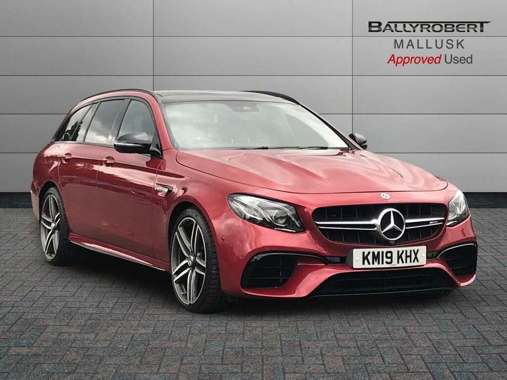 Mercedes-Benz E Class E63 S 4Matic 9G-tronic Red