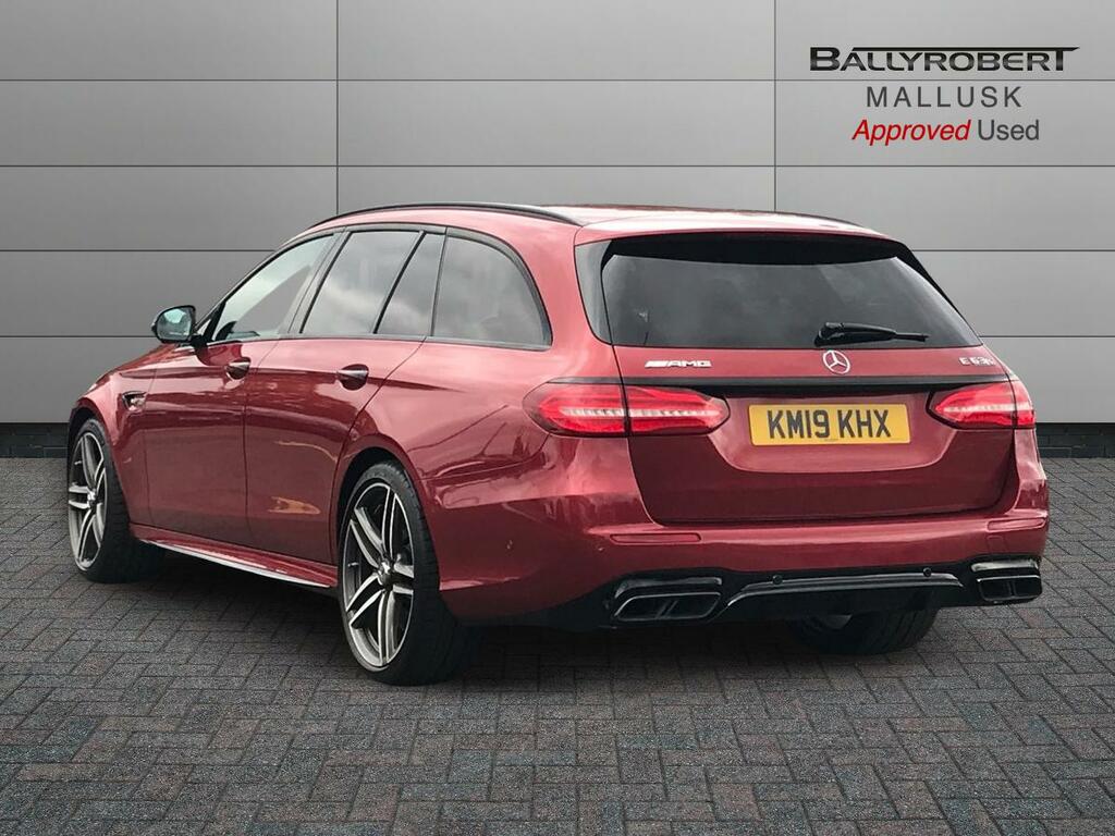 Mercedes-Benz E Class E63 S 4Matic 9G-tronic KM19KHX Red #2