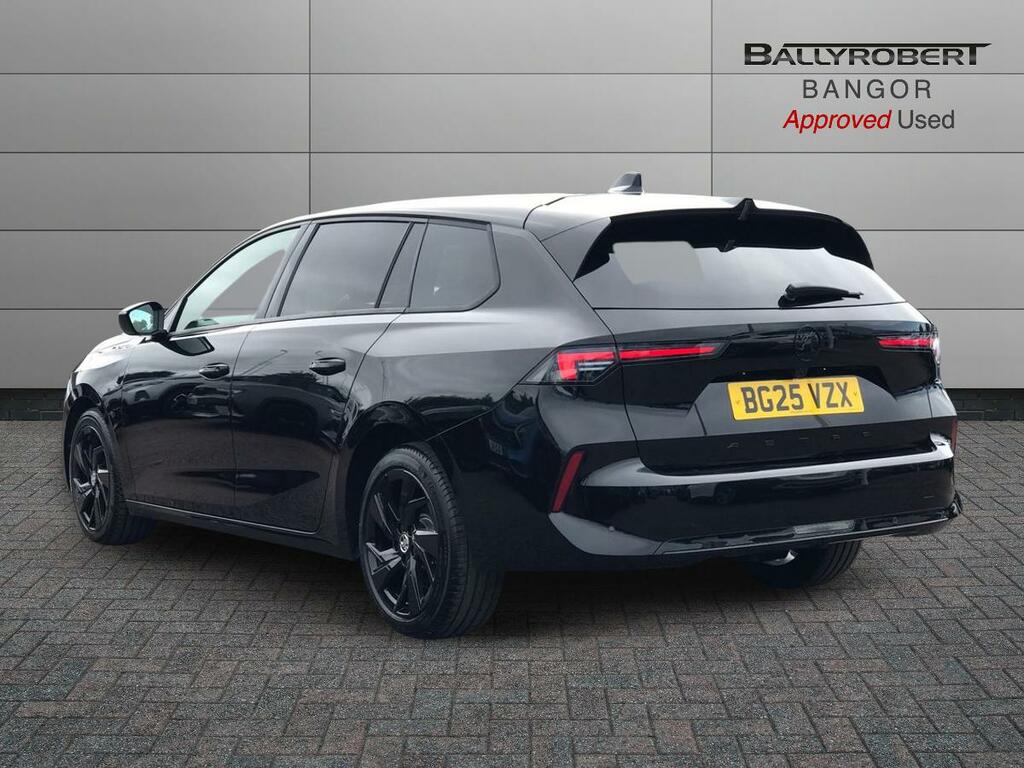 Vauxhall Astra 1.2 Turbo 130 Gs BG25VZX Black #2