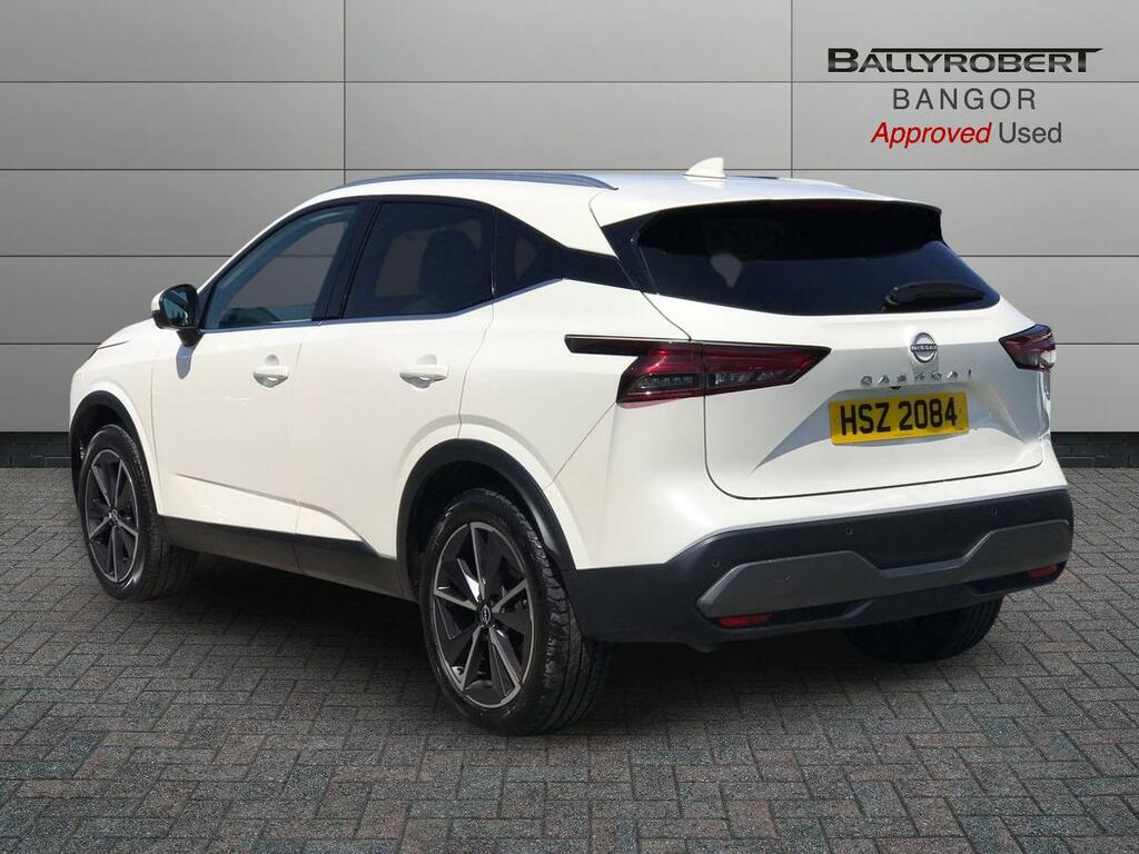 Nissan Qashqai 1.3 Dig-t Mh 158 Tekna Xtronic HSZ2084 White #2