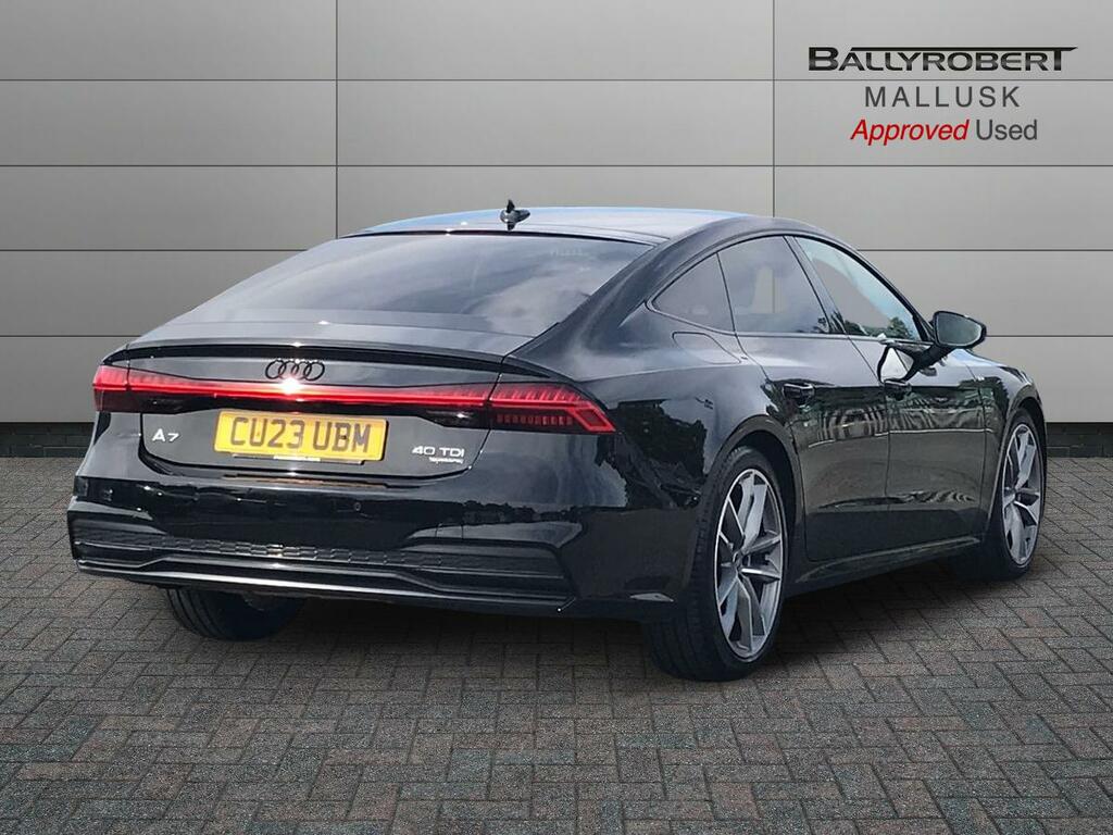 Audi A7 A7 Black Edition 40 Tdi Mhev Quattro Sa Blue #15