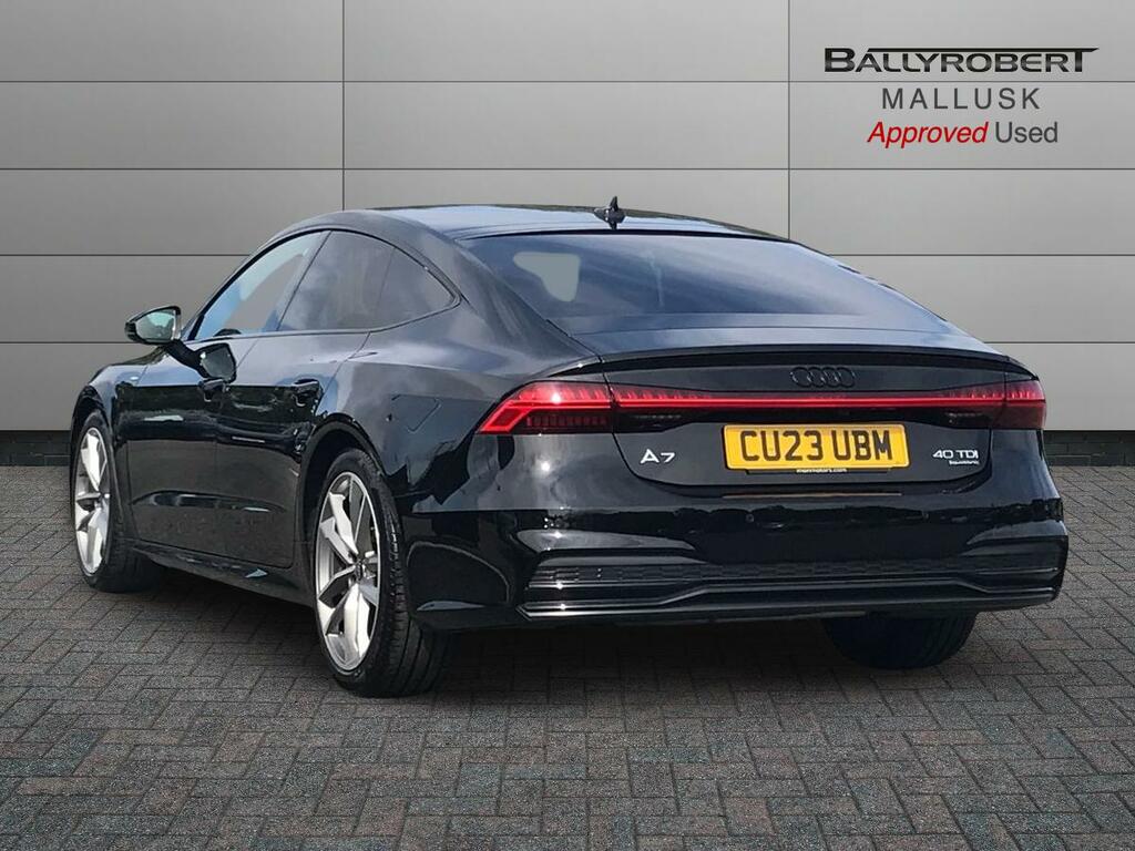 Audi A7 40 Tdi Quattro Black Edition S Tronic Black #2
