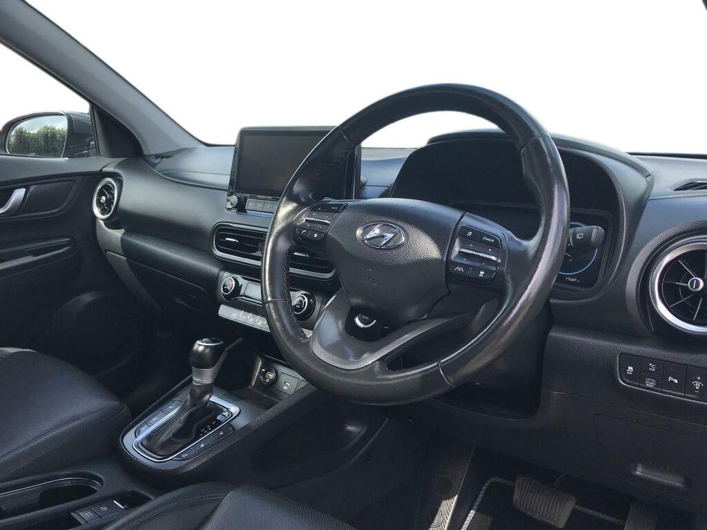 Hyundai Kona 1.6 Gdi Hybrid Ultimate Dct YR23VLO Grey #4