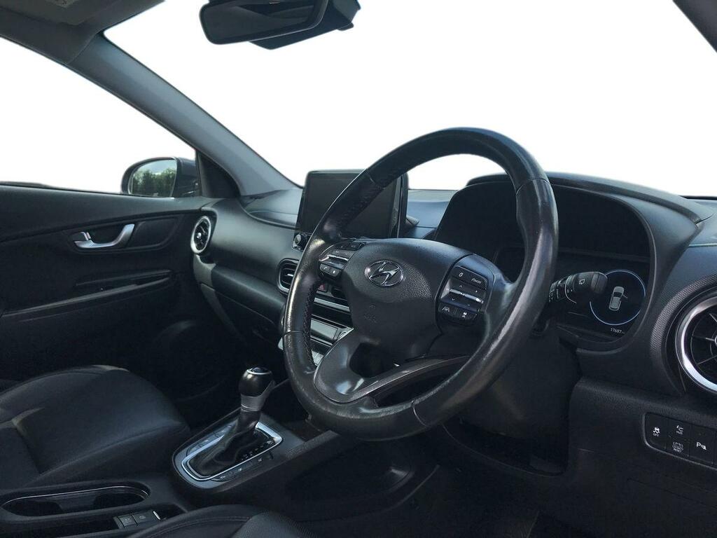 Hyundai Kona 1.6 Gdi Hybrid Ultimate Dct YR23VLO Grey #3