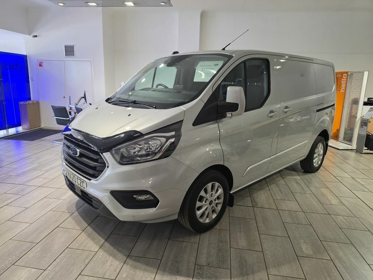 Ford Transit Custom 2.0 Ecoblue 130Ps Low Roof Limited Van Silver