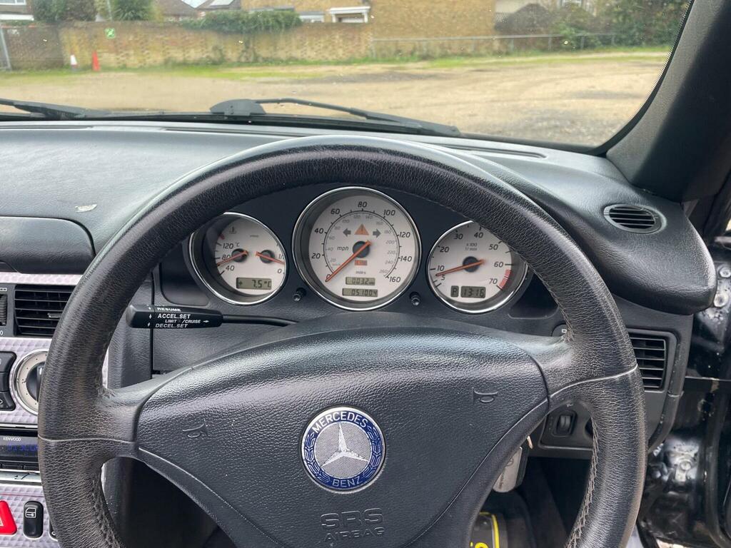 Mercedes-Benz SLK Convertible 2.3 Slk230 Kompressor 2004 Black #20