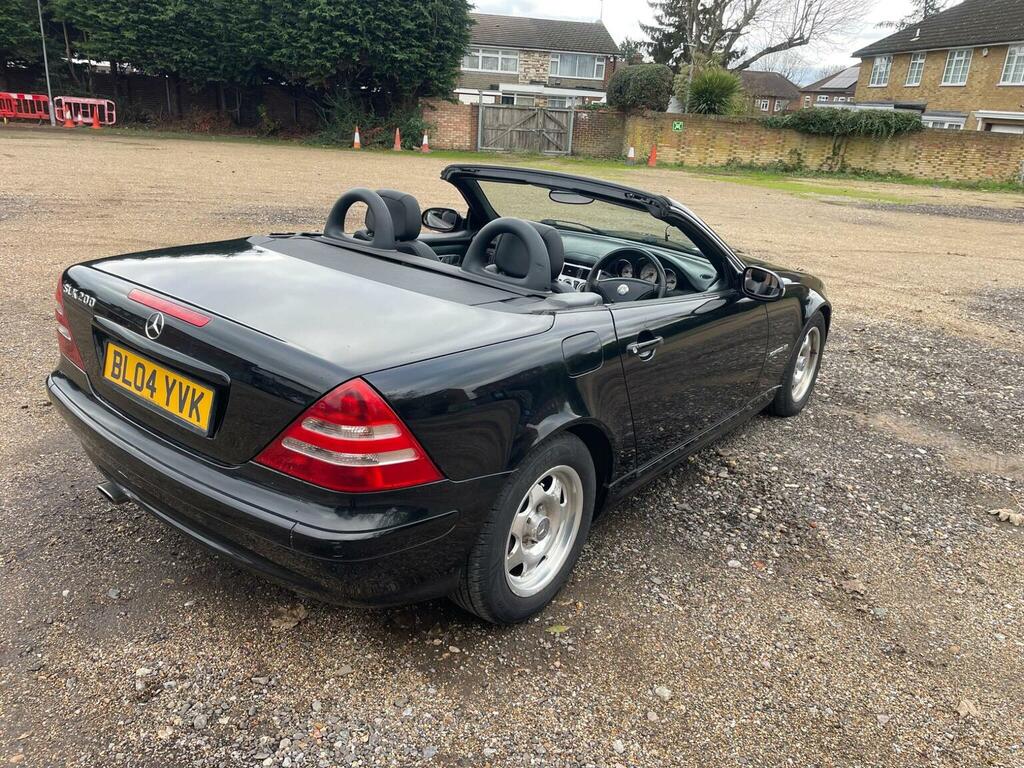 Mercedes-Benz SLK Convertible 2.3 Slk230 Kompressor 2004 Black #7