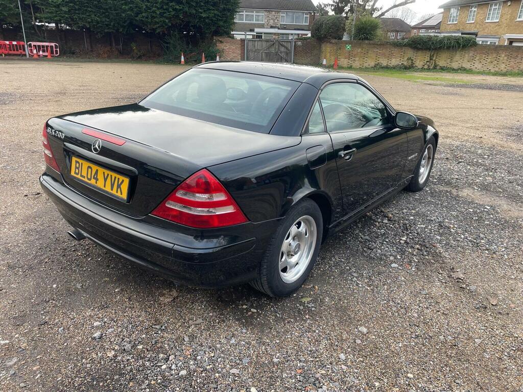 Mercedes-Benz SLK Convertible 2.3 Slk230 Kompressor 2004 Black #13