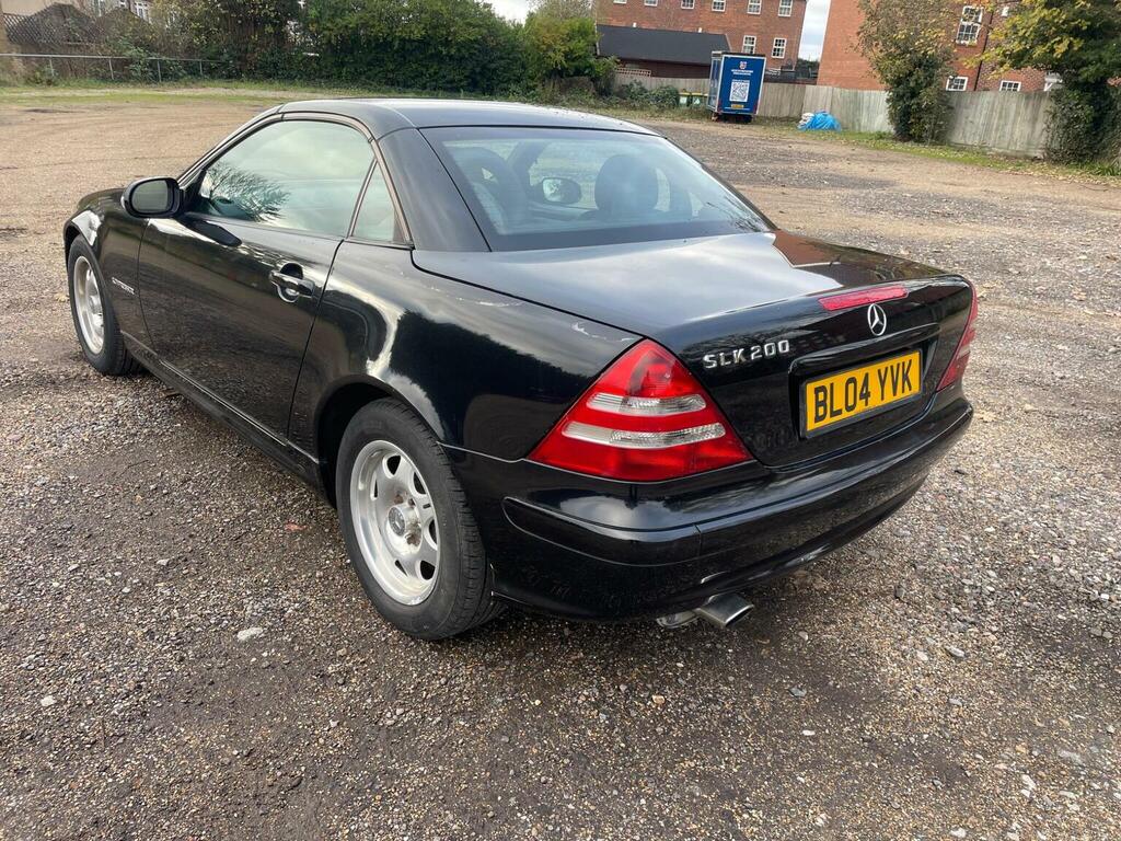 Mercedes-Benz SLK Convertible 2.3 Slk230 Kompressor 2004 Black #9