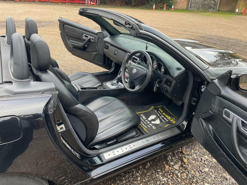 Mercedes-Benz SLK Convertible 2.3 Slk230 Kompressor 2004 Black #18