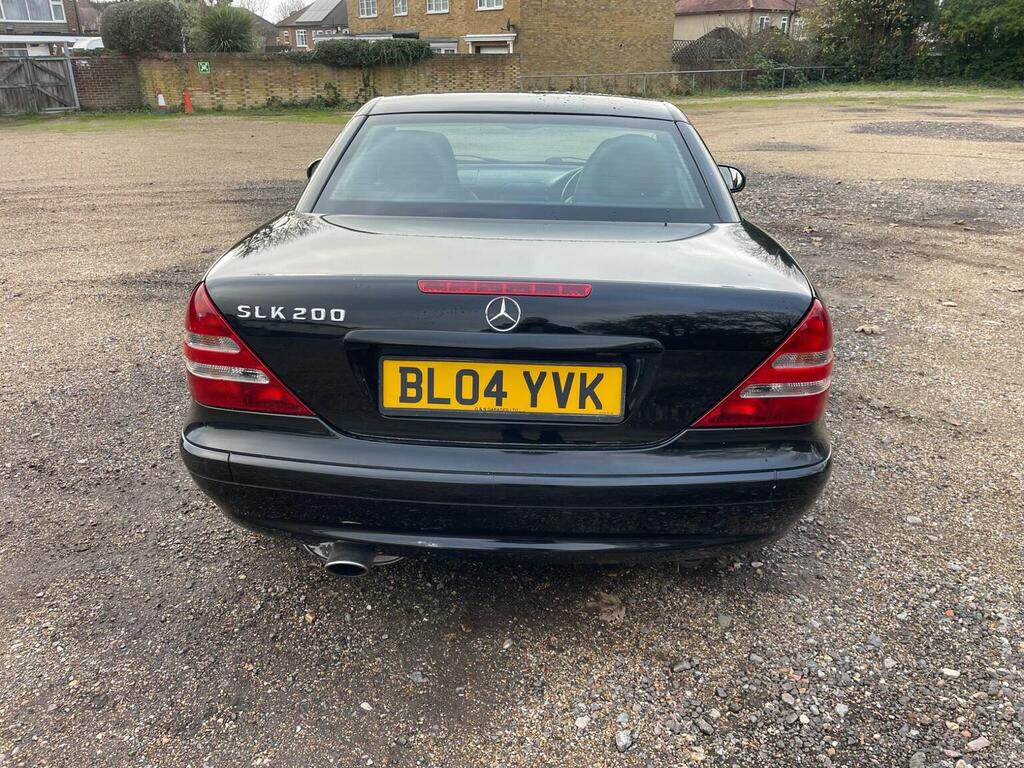 Mercedes-Benz SLK Convertible 2.3 Slk230 Kompressor 2004 Black #14