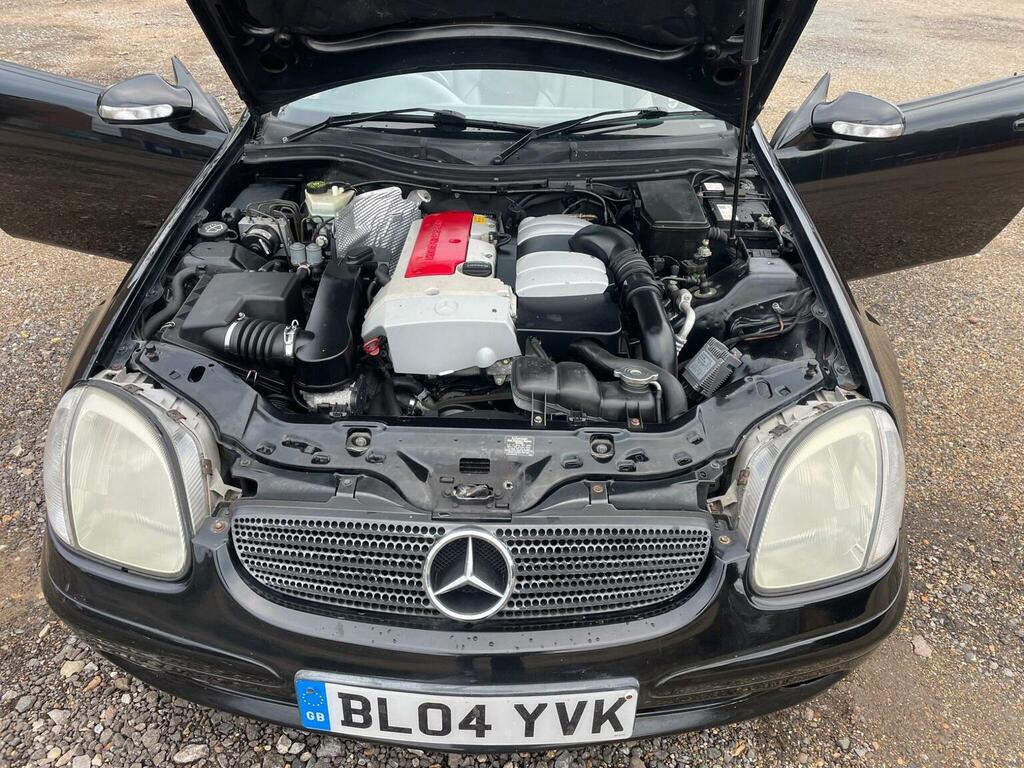 Mercedes-Benz SLK Convertible 2.3 Slk230 Kompressor 2004 Black #25