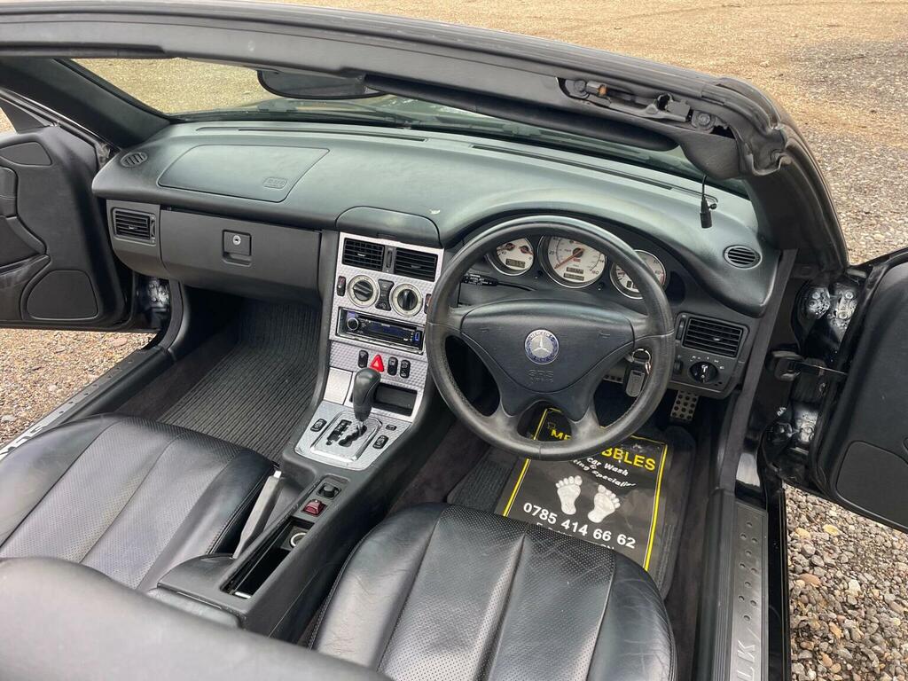 Mercedes-Benz SLK Convertible 2.3 Slk230 Kompressor 2004 Black #19