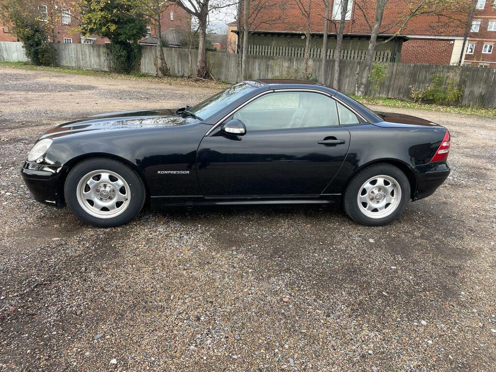Mercedes-Benz SLK Convertible 2.3 Slk230 Kompressor 2004 Black #8