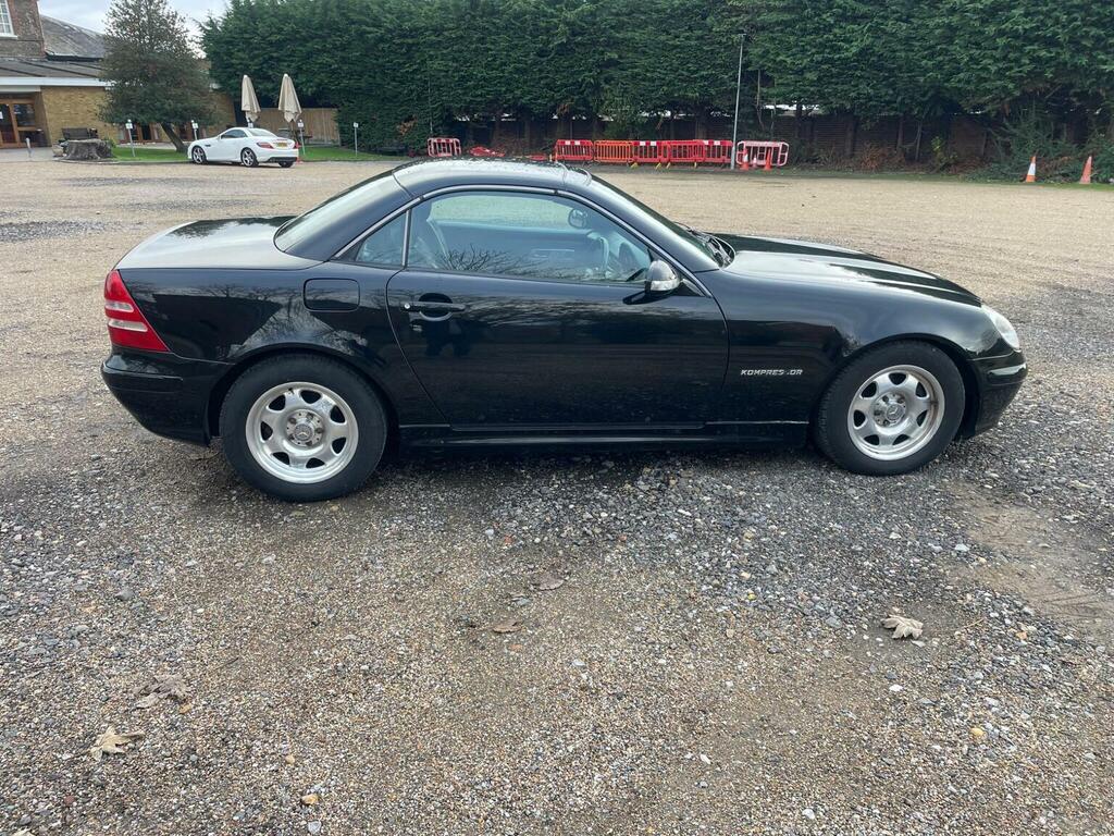 Mercedes-Benz SLK Convertible 2.3 Slk230 Kompressor 2004 Black #12