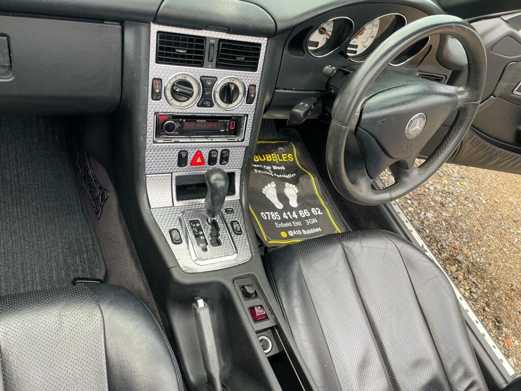 Mercedes-Benz SLK Convertible 2.3 Slk230 Kompressor 2004 Black #22